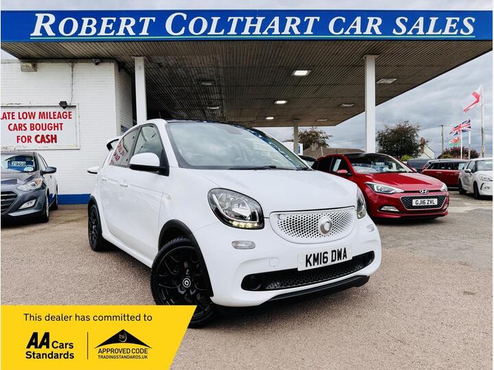 Smart Forfour 0.9T Edition White Euro 6 (s/s) 5dr