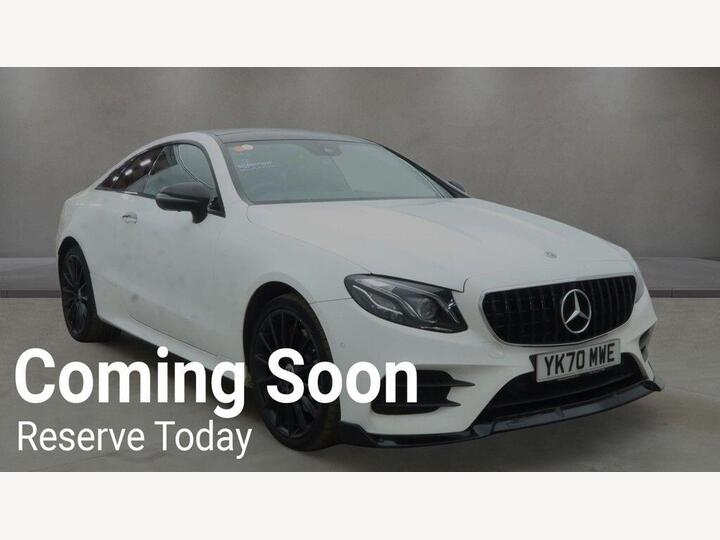 Mercedes-Benz E-CLASS 2.9 E400d AMG Line (Premium Plus) G-Tronic+ 4MATIC Euro 6 (s/s) 2dr