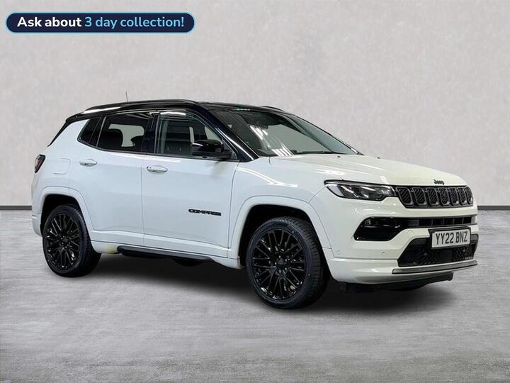 Jeep COMPASS 1.3 GSE T4 11.4kWh S Auto 4xe Euro 6 (s/s) 5dr Jeep COMPASS 1.3 GSE T4 11.4kWh S Auto 4xe Euro 6 (s/s) 5dr