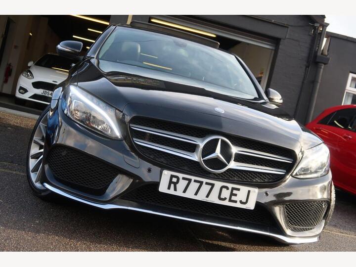 Mercedes-Benz C-CLASS 2.0 C200 AMG Line (Premium) G-Tronic+ Euro 6 (s/s) 4dr