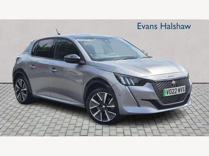 Peugeot E-208 ELECTRIC HATCHBACK 50kWh GT Auto 5dr (7kW Charger) Peugeot E-208 ELECTRIC HATCHBACK 50kWh GT Auto 5dr (7kW Charger)