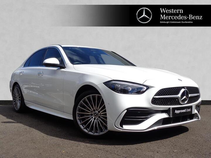 Mercedes-Benz C-Class Saloon 2.0 C300h MHEV AMG Line (Premium) G-Tronic+ Euro 6 (s/s) 4dr