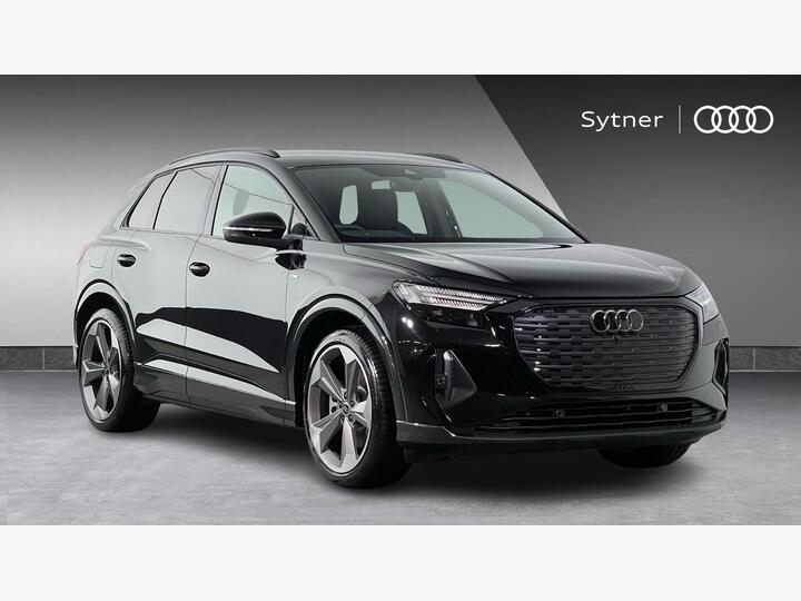 Audi Q4 E-tron 40 Black Edition Auto 5dr 63kWh Audi Q4 E-tron 40 Black Edition Auto 5dr 63kWh