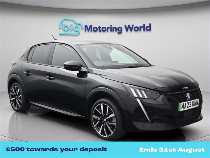 Peugeot E-208 50kWh GT Auto 5dr (7kW Charger)