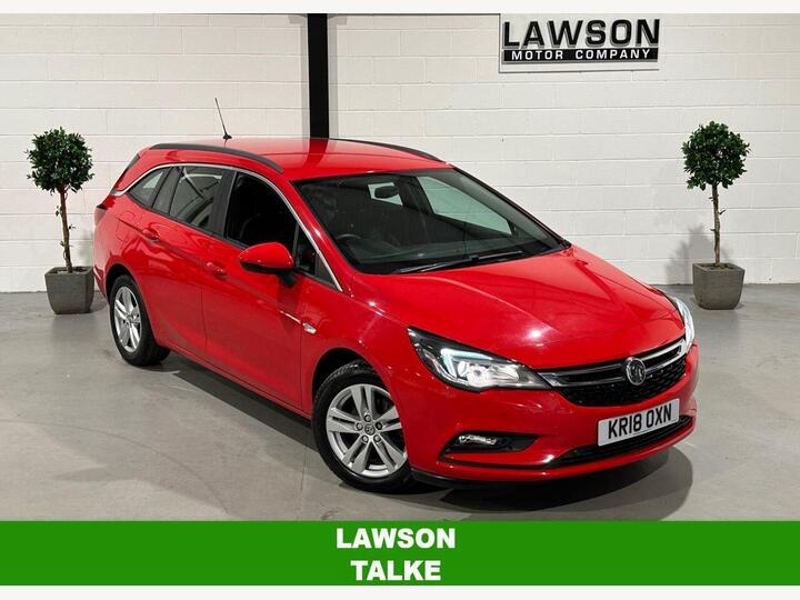 Vauxhall ASTRA 1.0i Turbo EcoTEC Design Sports Tourer Euro 6 (s/s) 5dr