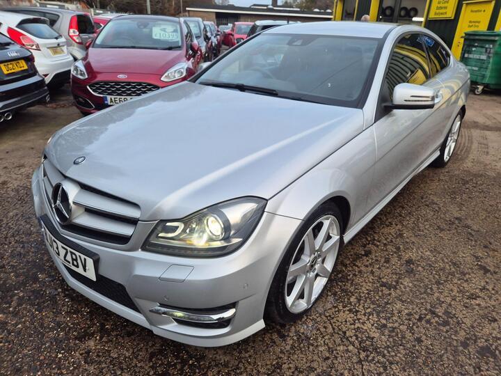 Mercedes-Benz C Class 1.6 C180 BlueEfficiency AMG Sport G-Tronic+ Euro 5 (s/s) 2dr Mercedes-Benz C Class 1.6 C180 BlueEfficiency AMG Sport G-Tronic+ Euro 5 (s/s) 2dr
