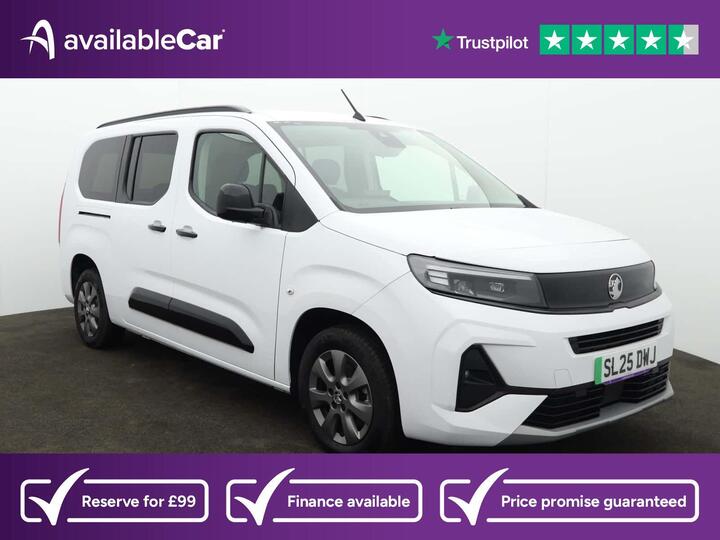 Vauxhall Combo 52kWh Ultimate XL MPV Auto 5dr (7.4kW Charger)