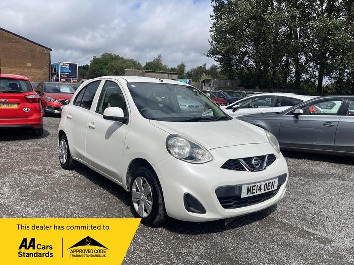Nissan Micra 1.2 Acenta Hatchback 5dr Petrol CVT Euro 5 (80 Ps)