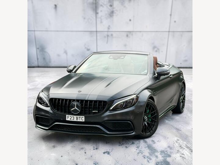 Mercedes-Benz C Class 4.0 C63 V8 BiTurbo AMG S Edition 1 Cabriolet SpdS MCT Euro 6 (s/s) 2dr Mercedes-Benz C Class 4.0 C63 V8 BiTurbo AMG S Edition 1 Cabriolet SpdS MCT Euro 6 (s/s) 2dr