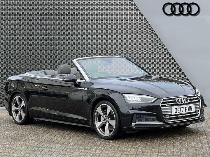 Audi A5 Cabriolet 2.0 TFSI S Line S Tronic Quattro Euro 6 (s/s) 2dr