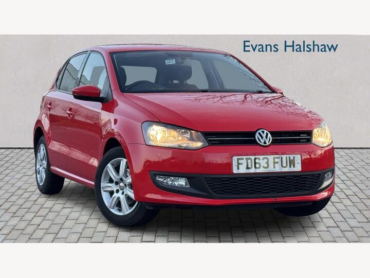 Volkswagen POLO HATCHBACK 1.2 Match Edition Euro 5 5dr Volkswagen POLO HATCHBACK 1.2 Match Edition Euro 5 5dr
