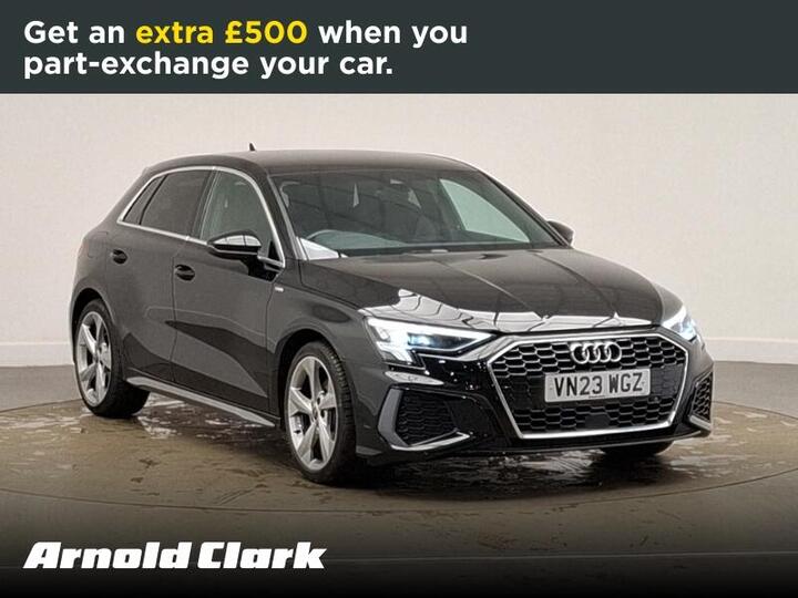 Audi A3 1.0 TFSI 30 S Line Sportback S Tronic Euro 6 (s/s) 5dr