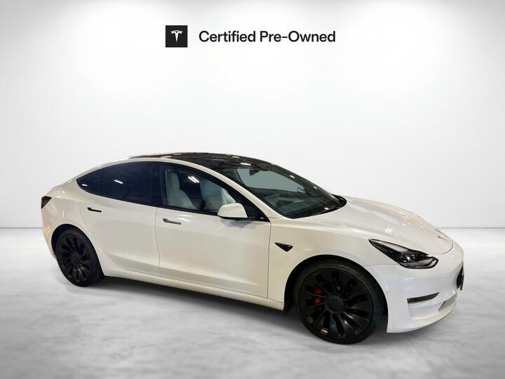 Tesla Model 3 (Dual Motor) Performance Auto 4WDE 4dr (Performance Upgrade)