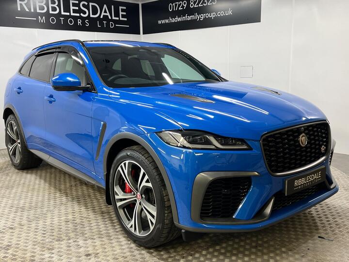 Jaguar F-PACE 5.0 P550 V8 SVR Quickshift AWD Euro 6 (s/s) 5dr