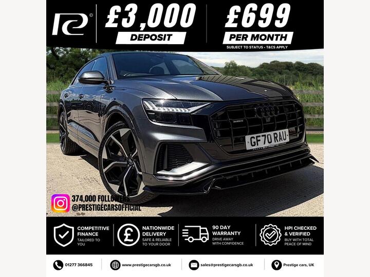 Audi Q8 3.0 TDI V6 50 S Line Tiptronic Quattro Euro 6 (s/s) 5dr
