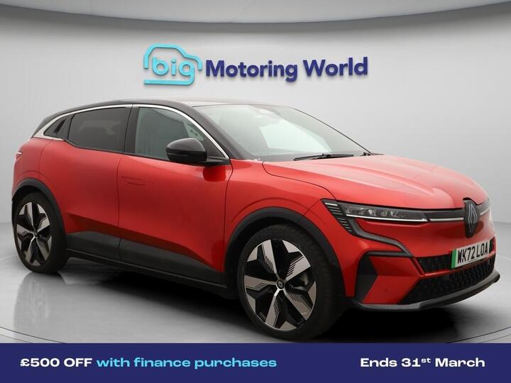 Renault Megane E-Tech 60kWh Techno Auto 5dr (optimum Charge)