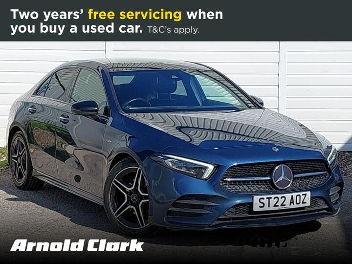 Mercedes-Benz A Class 2.0 A180d AMG Line Edition (Premium Plus) 8G-DCT Euro 6 (s/s) 4dr