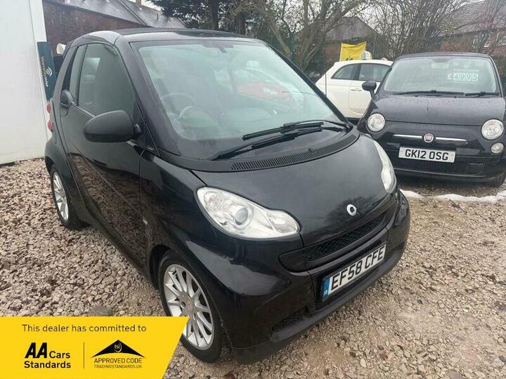 Smart Fortwo 1.0 MHD Passion Cabriolet Auto Euro 4 2dr Smart Fortwo 1.0 MHD Passion Cabriolet Auto Euro 4 2dr