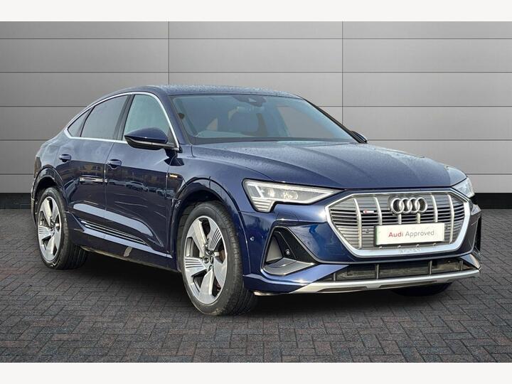 Audi E-tron 50 S Line Sportback Auto Quattro 5dr 71.2kWh (11kW Charger)
