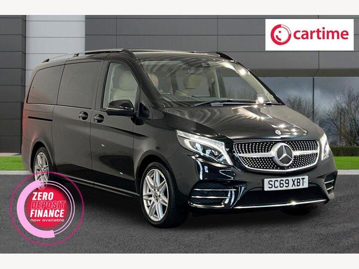 Mercedes-Benz V-CLASS 2.0 V300d AMG Line G-Tronic+ Euro 6 (s/s) 5dr LWB Mercedes-Benz V-CLASS 2.0 V300d AMG Line G-Tronic+ Euro 6 (s/s) 5dr LWB