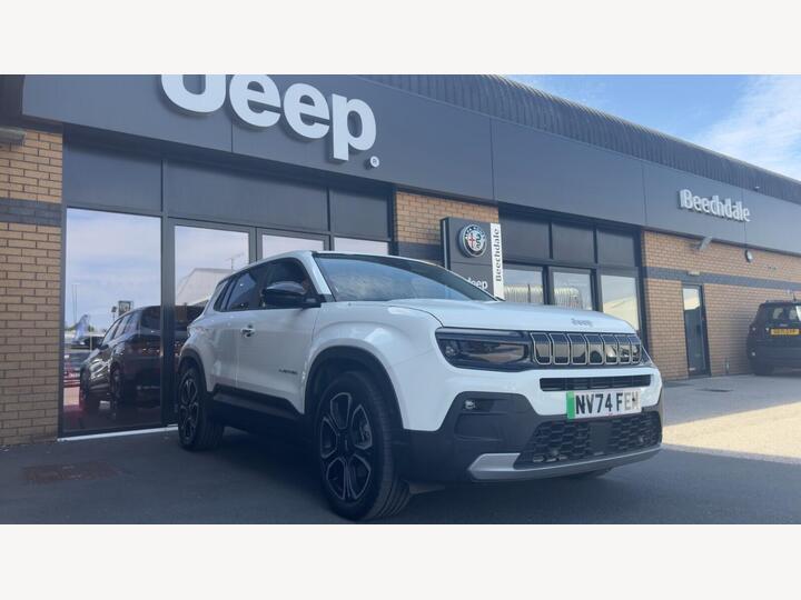 Jeep Avenger 54kWh Summit Auto 5dr Jeep Avenger 54kWh Summit Auto 5dr