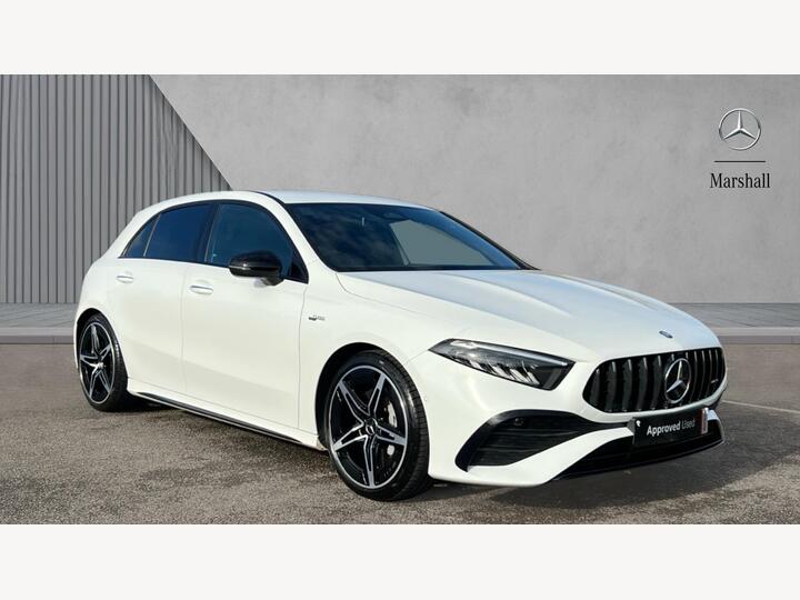 Mercedes-Benz A Class 2.0 A35h MHEV AMG (Premium) 7G-DCT 4MATIC Euro 6 (s/s) 5dr Mercedes-Benz A Class 2.0 A35h MHEV AMG (Premium) 7G-DCT 4MATIC Euro 6 (s/s) 5dr