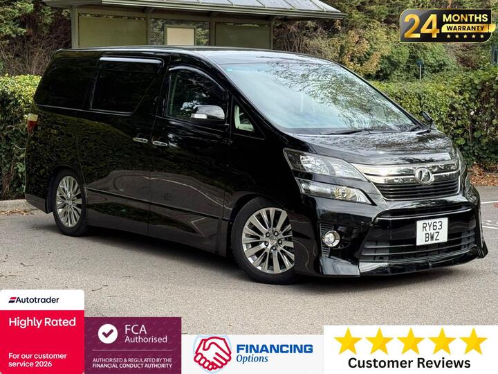 Toyota Vellfire ALPHARD 2013/09 Goldeneye V6 3.5 Black