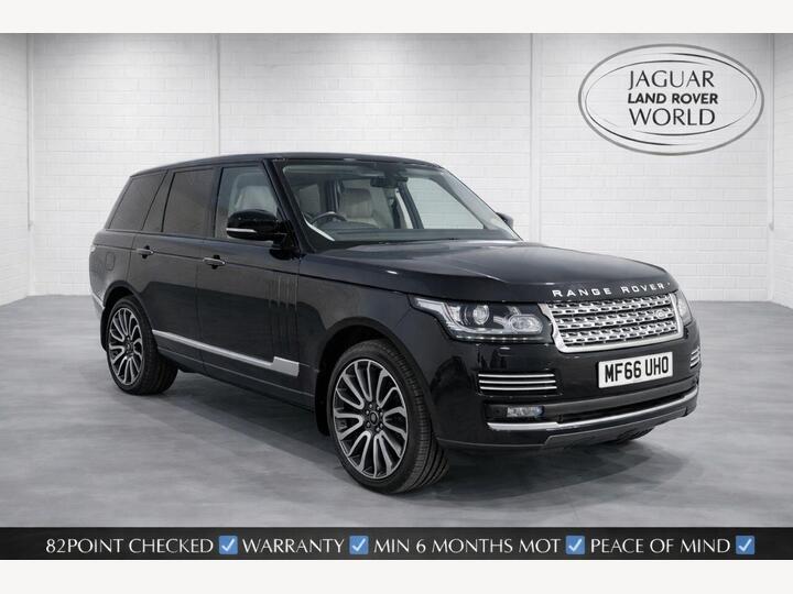 Land Rover RANGE ROVER 3.0 TD V6 Vogue SE Auto 4WD Euro 6 (s/s) 5dr