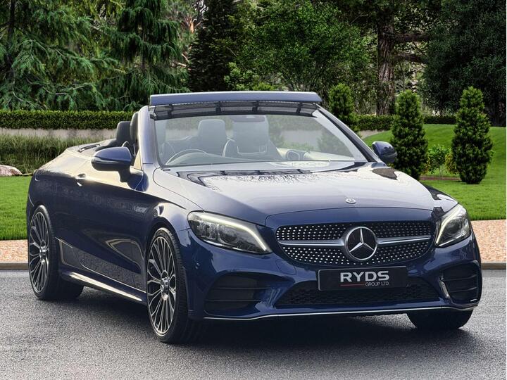 Mercedes-Benz C-CLASS 1.5 C200 MHEV AMG Line (Premium) Cabriolet G-Tronic+ Euro 6 (s/s) 2dr