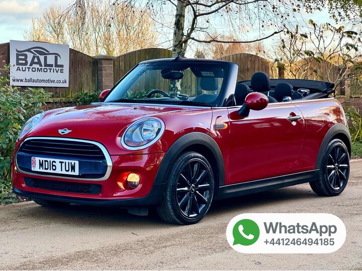 MINI Convertible 1.5 Cooper Euro 6 (s/s) 2dr
