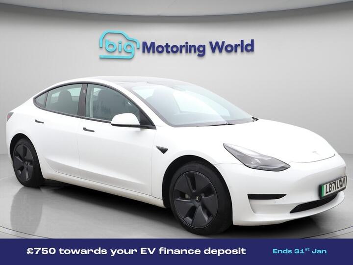 Tesla Model 3 Standard Range Plus Auto RWD 4dr