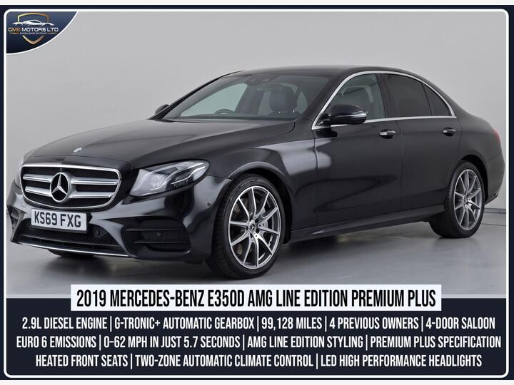 Mercedes-Benz E Class 2.9 E350d AMG Line Edition (Premium Plus) G-Tronic+ Euro 6 (s/s) 4dr