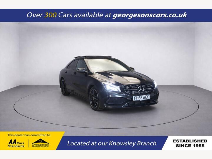 Mercedes-Benz CLA 1.6 CLA200 AMG Line Night Edition (Plus) Coupe Euro 6 (s/s) 4dr