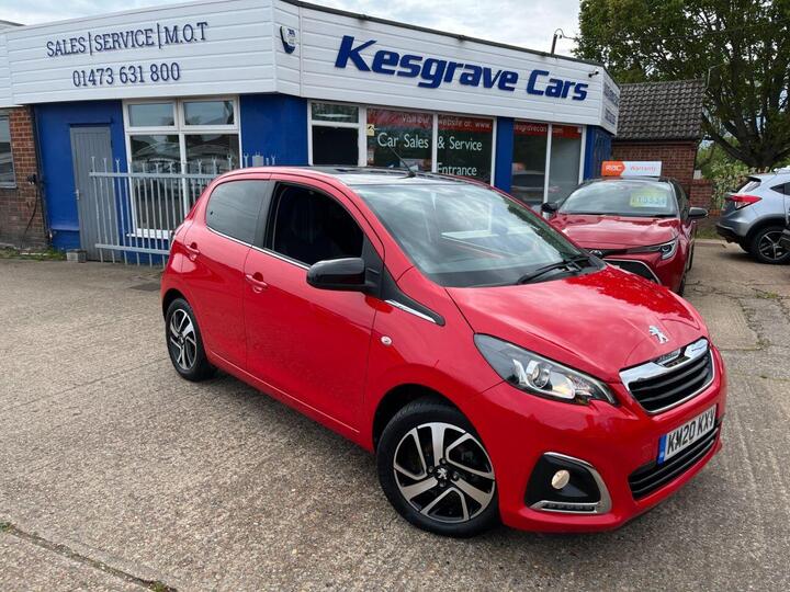 Peugeot 108 1.0 Allure Euro 6 (s/s) 5dr Peugeot 108 1.0 Allure Euro 6 (s/s) 5dr