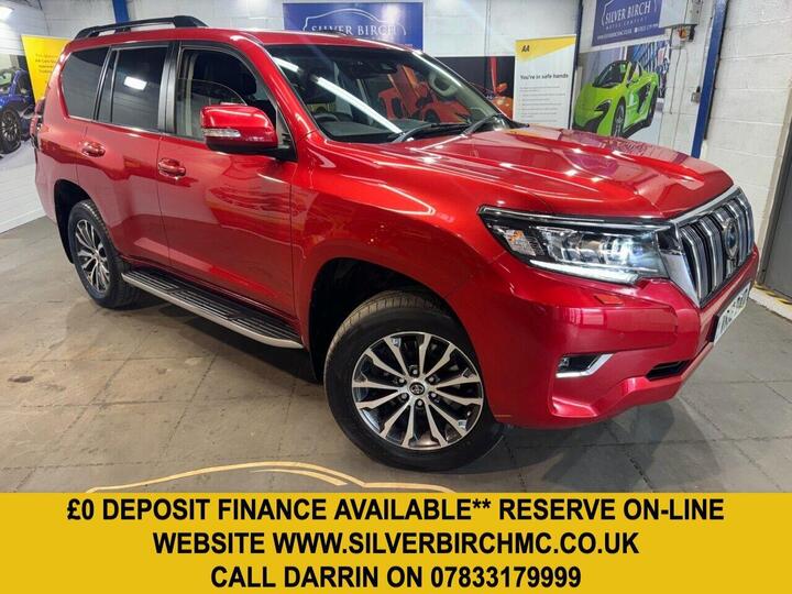 Toyota LAND CRUISER 2.8D Invincible Auto 4WD Euro 6 5dr (7 Seat)
