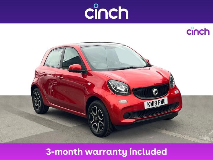 Smart Forfour 0.9T Prime (Premium Plus) Twinamic Euro 6 (s/s) 5dr