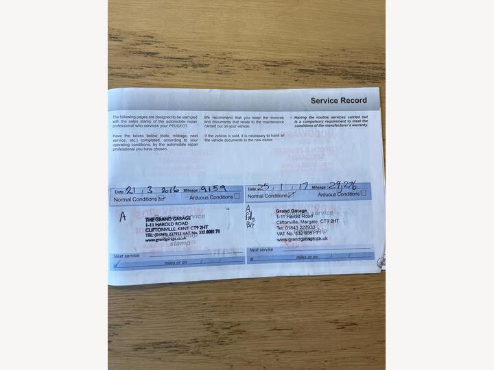 Peugeot 3008 1.6 VTi Allure Euro 5 5dr Peugeot 3008 1.6 VTi Allure Euro 5 5dr