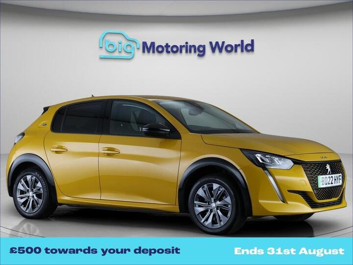 Peugeot E-208 50kWh Allure Premium Auto 5dr (7kW Charger)
