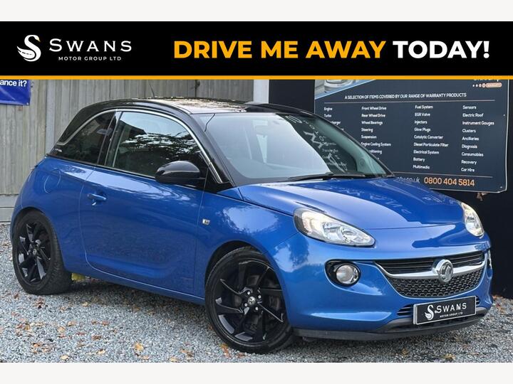 Vauxhall ADAM 1.0i Turbo EcoFLEX SLAM Euro 6 (s/s) 3dr
