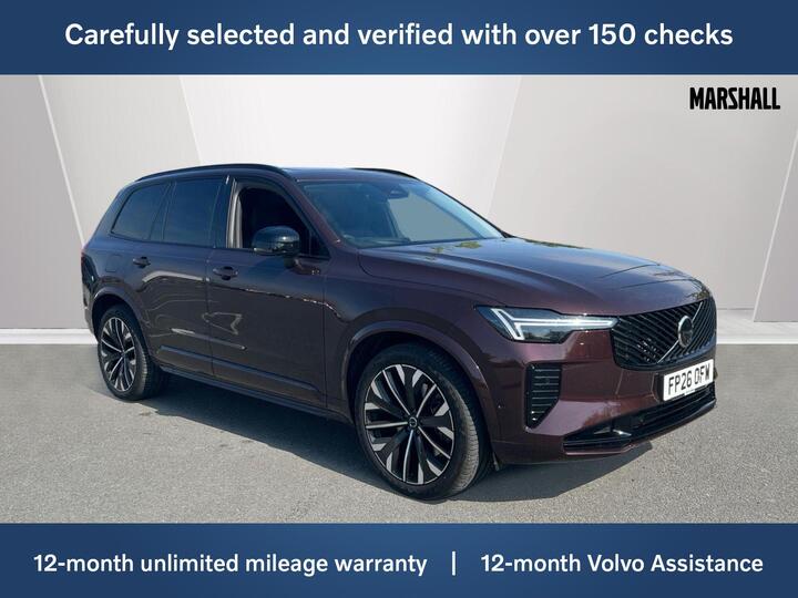 Volvo XC90 2.0 T8 18.8kWh Ultra Bright Auto 4WD Euro 6 (s/s) 5dr