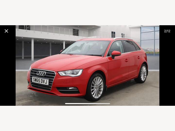 Audi A3 2.0 TDI Sport Sportback Euro 6 (s/s) 5dr