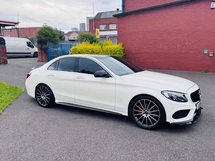 Mercedes-Benz C Class 2.1 C220 BlueTEC AMG Line (Premium) G-Tronic+ Euro 6 (s/s) 4dr