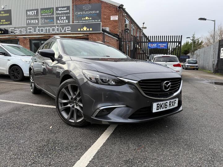 Mazda Mazda6 2.2 SKYACTIV-D Sport Nav Tourer Auto Euro 6 (s/s) 5dr