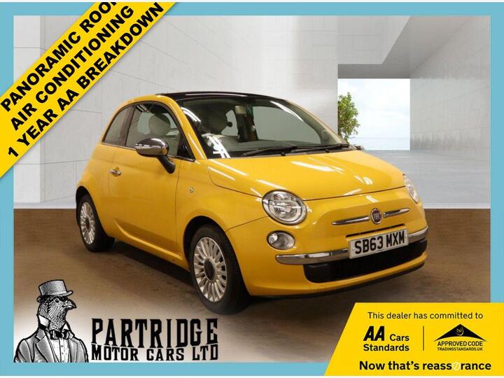 Fiat 500 1.2 Lounge Euro 6 (s/s) 3dr