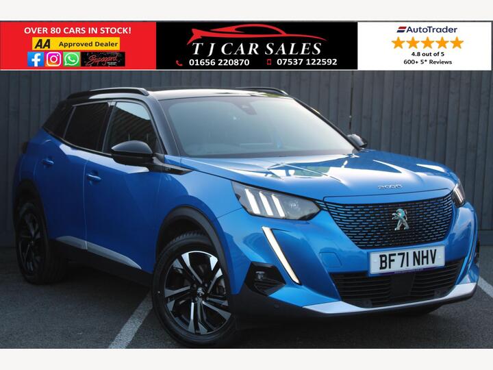 Peugeot E-2008 50kWh GT Auto 5dr