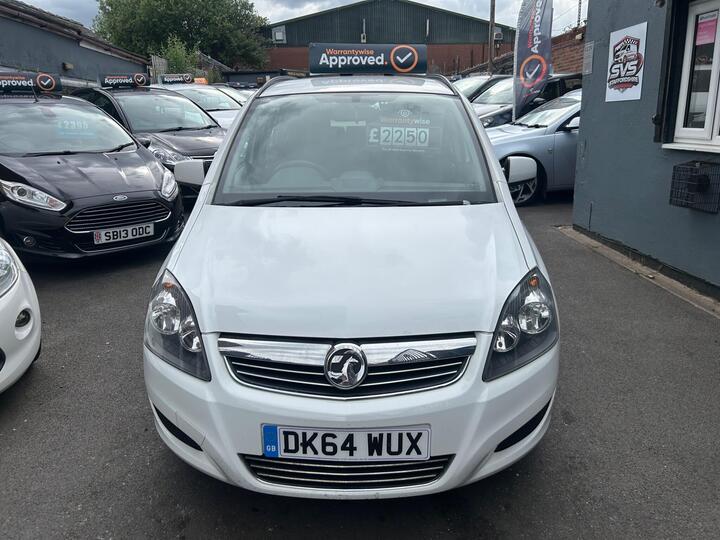 Vauxhall Zafira 1.8 16V Exclusiv Euro 5 5dr