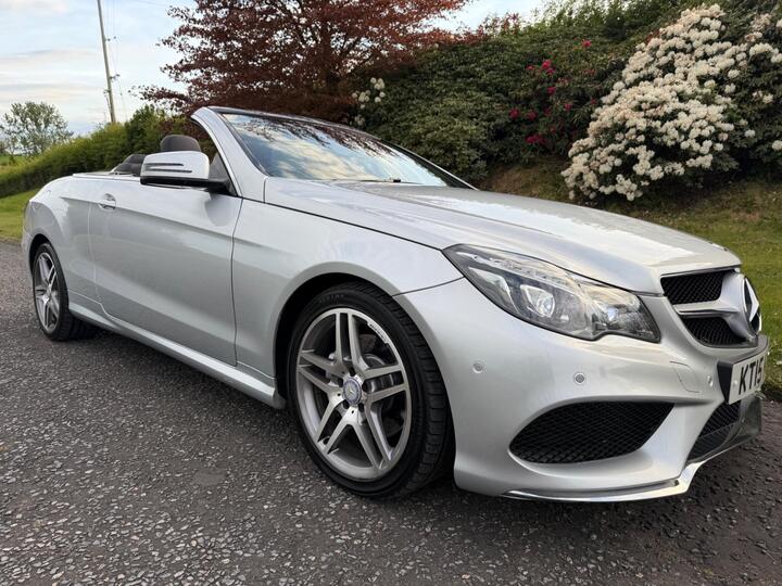Mercedes-Benz E Class 3.0 E350d V6 BlueTEC AMG Line (Premium) Cabriolet G-Tronic+ Euro 6 (s/s) 2dr
