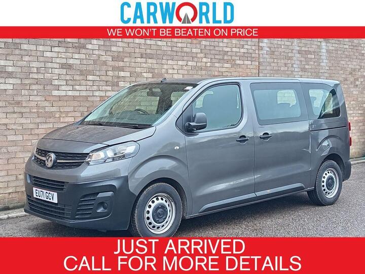 Vauxhall VIVARO LIFE 1.5 Turbo D Edition M SWB Euro 6 (s/s) 5dr (9 Seat) Vauxhall VIVARO LIFE 1.5 Turbo D Edition M SWB Euro 6 (s/s) 5dr (9 Seat)