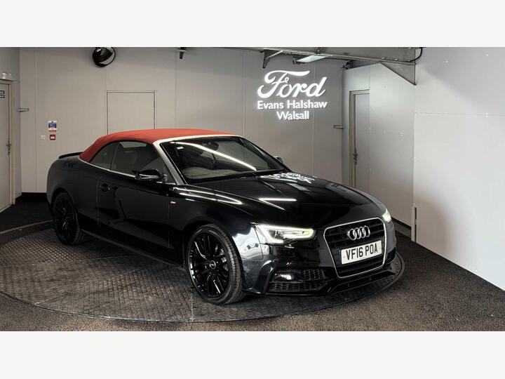Audi A5 CABRIOLET SPECIAL EDITIONS 2.0 TDI S Line Special Edition Plus Euro 5 (s/s) 2dr