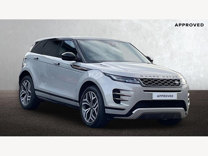 Land Rover Range Rover Evoque 1.5 P300e 12.2kWh R-Dynamic HSE Auto 4WD Euro 6 (s/s) 5dr Land Rover Range Rover Evoque 1.5 P300e 12.2kWh R-Dynamic HSE Auto 4WD Euro 6 (s/s) 5dr